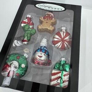 2011 Christopher Radko Celebrations Hand Crafted Glass CHRISTMAS Ornaments